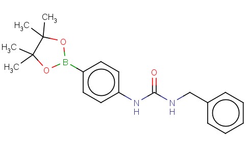 4-(3-BENZYLUREIDO)BENZENEBORONIC ACID, PINACOL ESTER